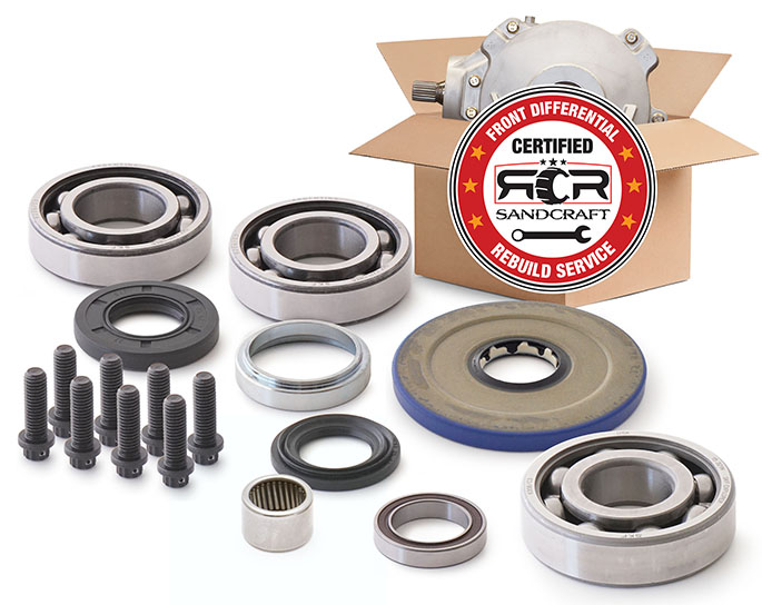 BULLETPROOF FRONT DIFF RE-BUILD 2020-2024 CAN-AM VISCO LOK