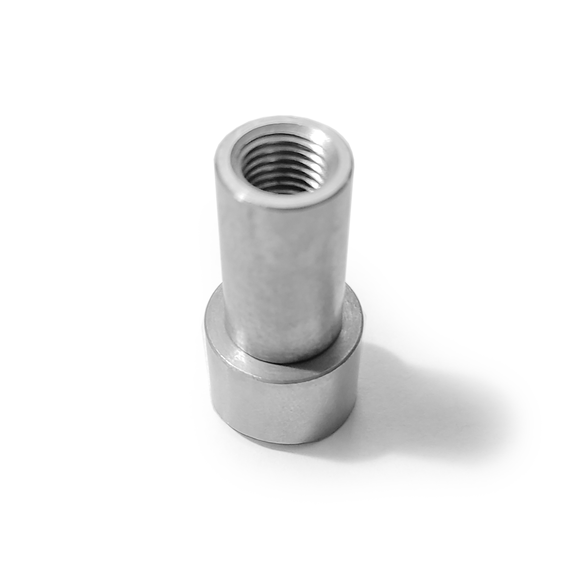 DRT Motorsports M10x1.25P Coped Steel Weld Bung - Image 4