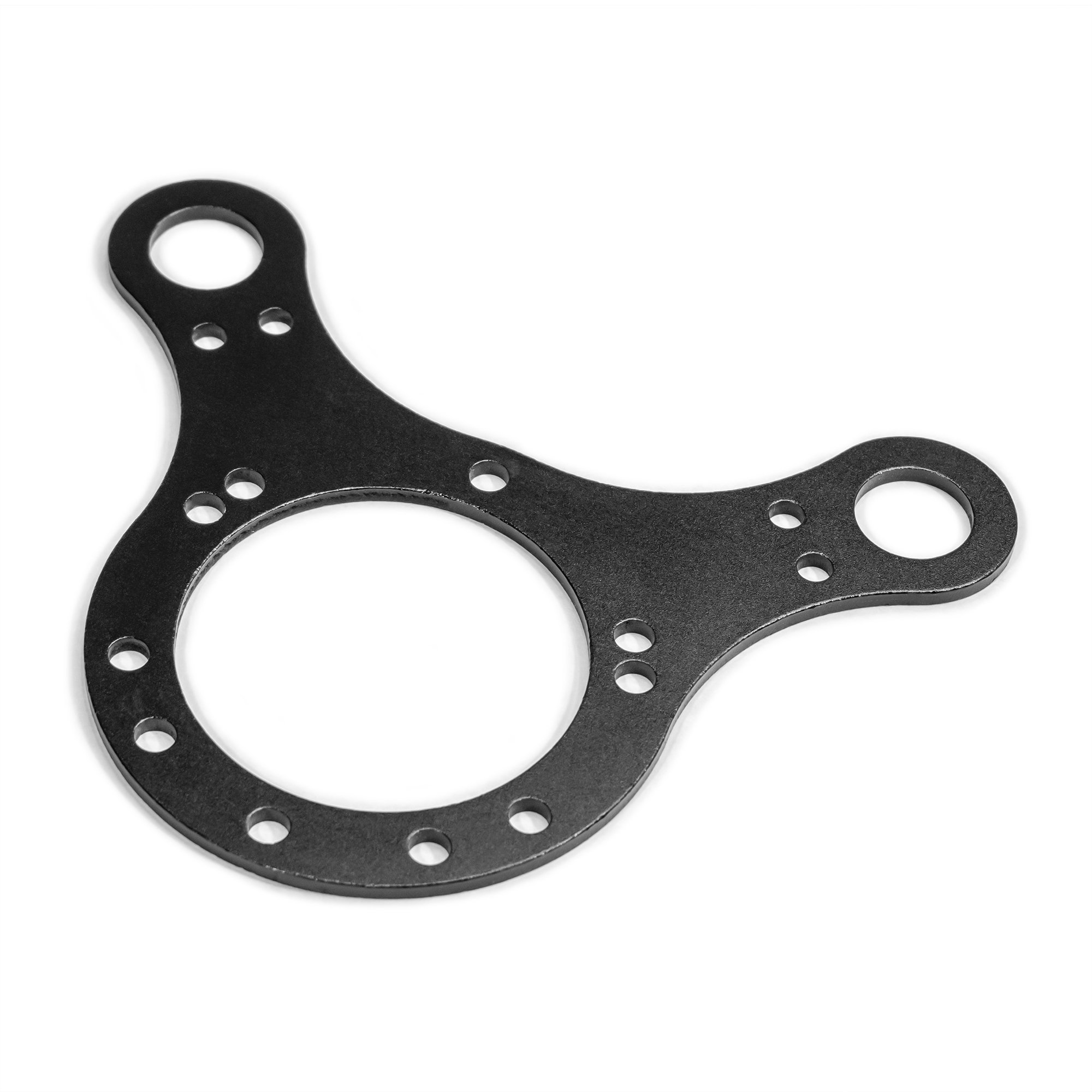 DRT Motorsports Steering Wheel Push-To-Talk Plate (5/6 Bolt Pattern), Dual, Universal