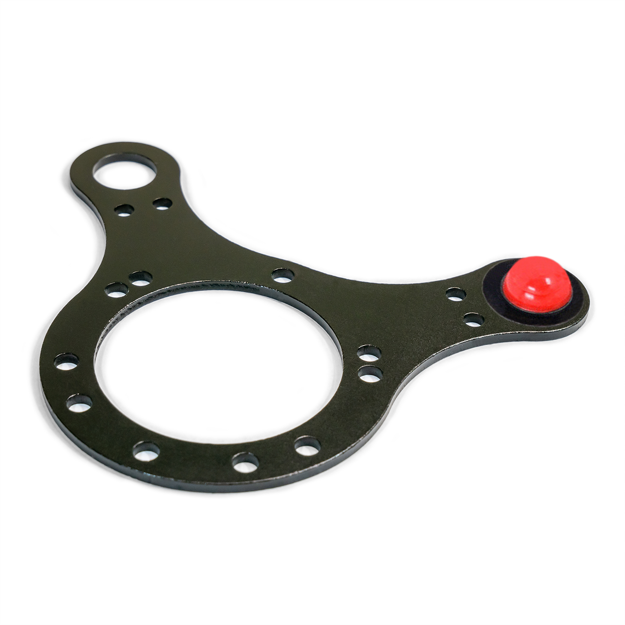 DRT Motorsports Steering Wheel Push-To-Talk Plate (5/6 Bolt Pattern), Dual, Universal - Image 3