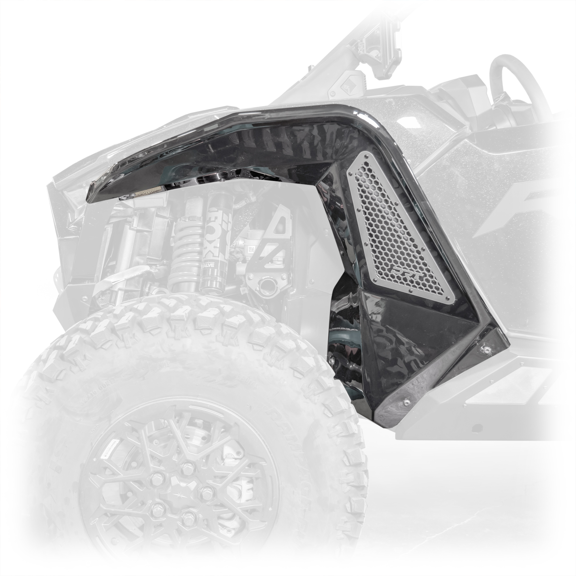 DRT Motorsports Polaris 2025+ Pro Series Fender Kit (PRO R, PRO S, PRO XP) - Black