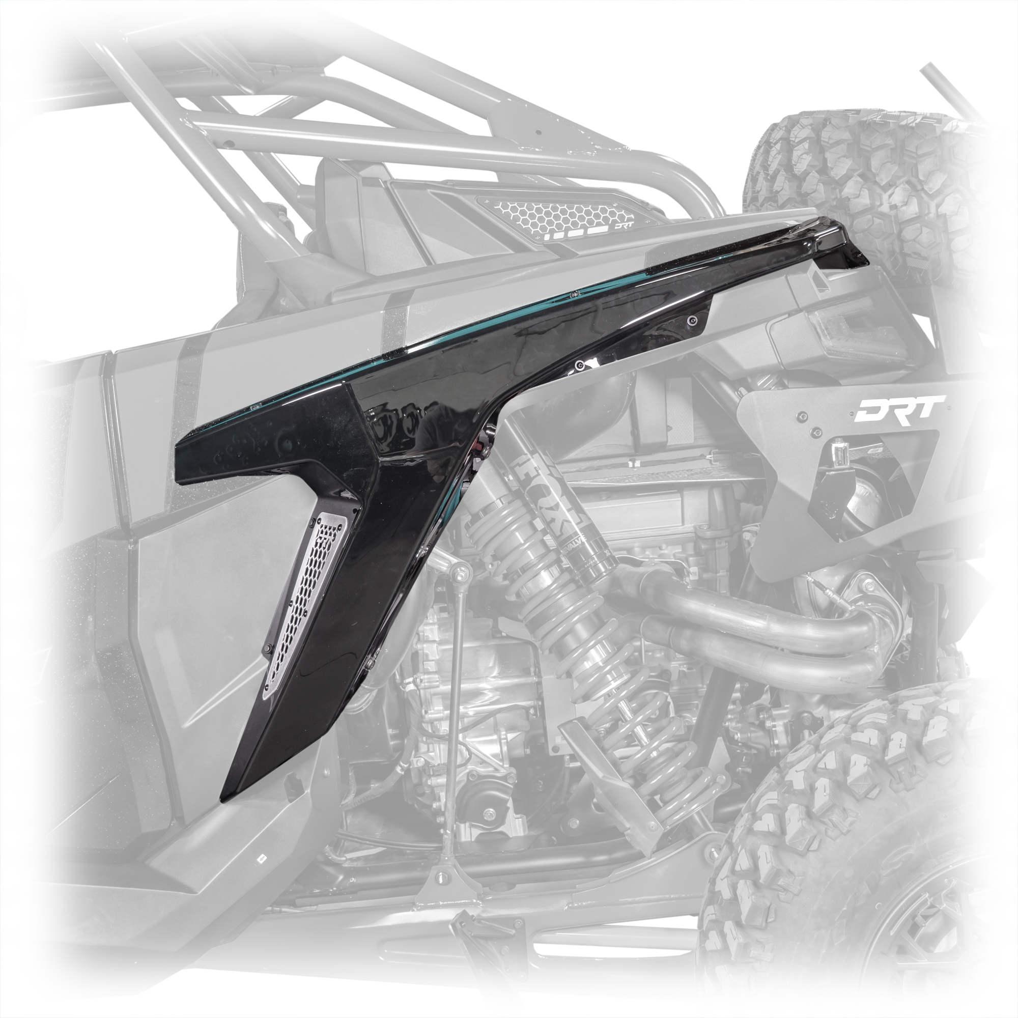 DRT Motorsports Polaris 2025+ Pro Series Fender Kit (PRO R, PRO S, PRO XP) - Black - Image 2