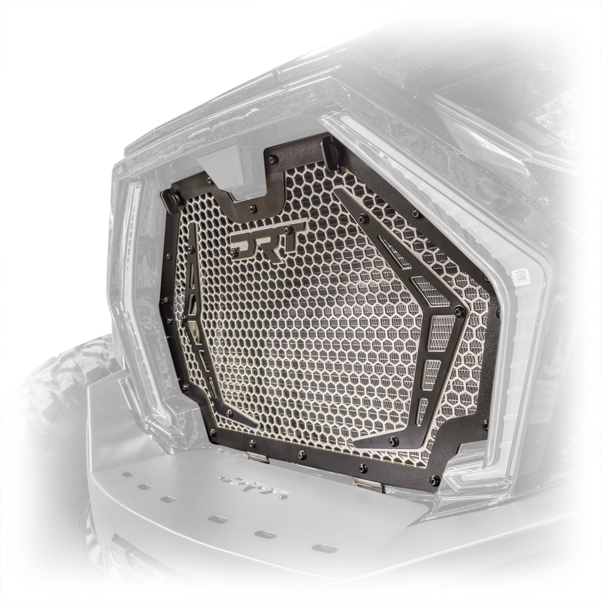 DRT Motorsports Polaris 2025+ RZR Pro XP/Pro S /Pro R Aluminum Front Grill - Black - Image 2