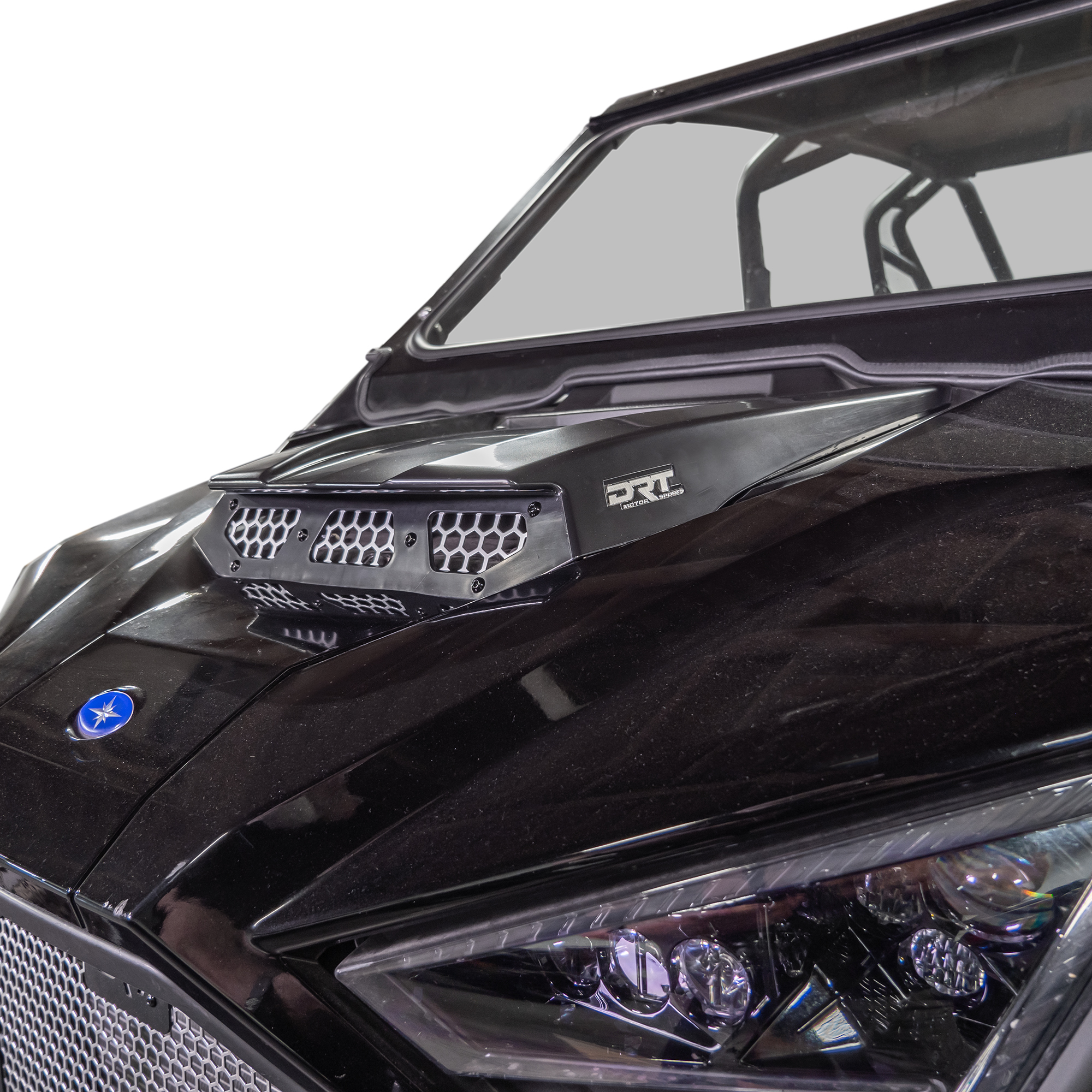 DRT Motorsports Pro Series 2020-2024 V2.0 Hood Scoop - Black - Image 3