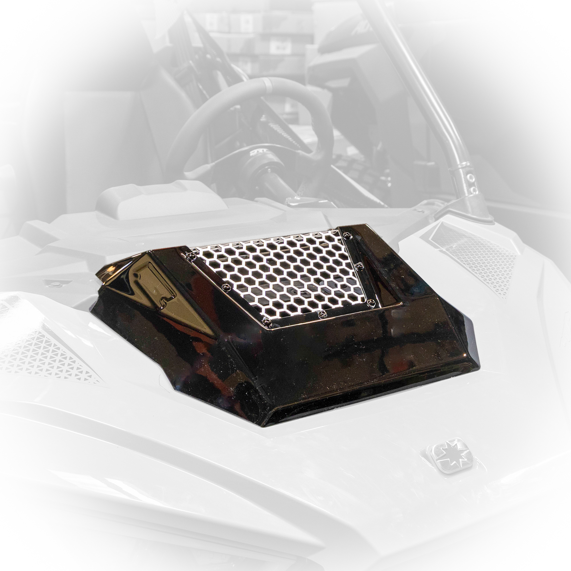 DRT Motorsports Polaris RZR 200 EFI Hood Scoop - Image 2