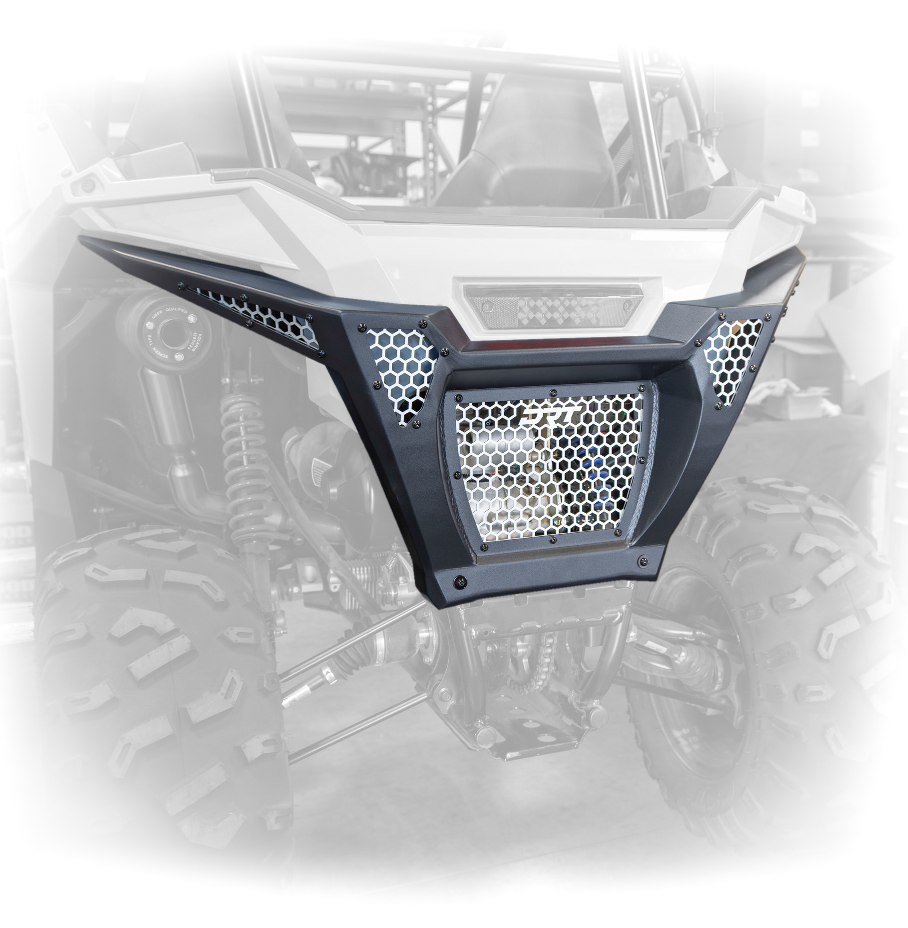 DRT Motorsports Polaris RZR 200 EFI Rear Bumper - Image 2