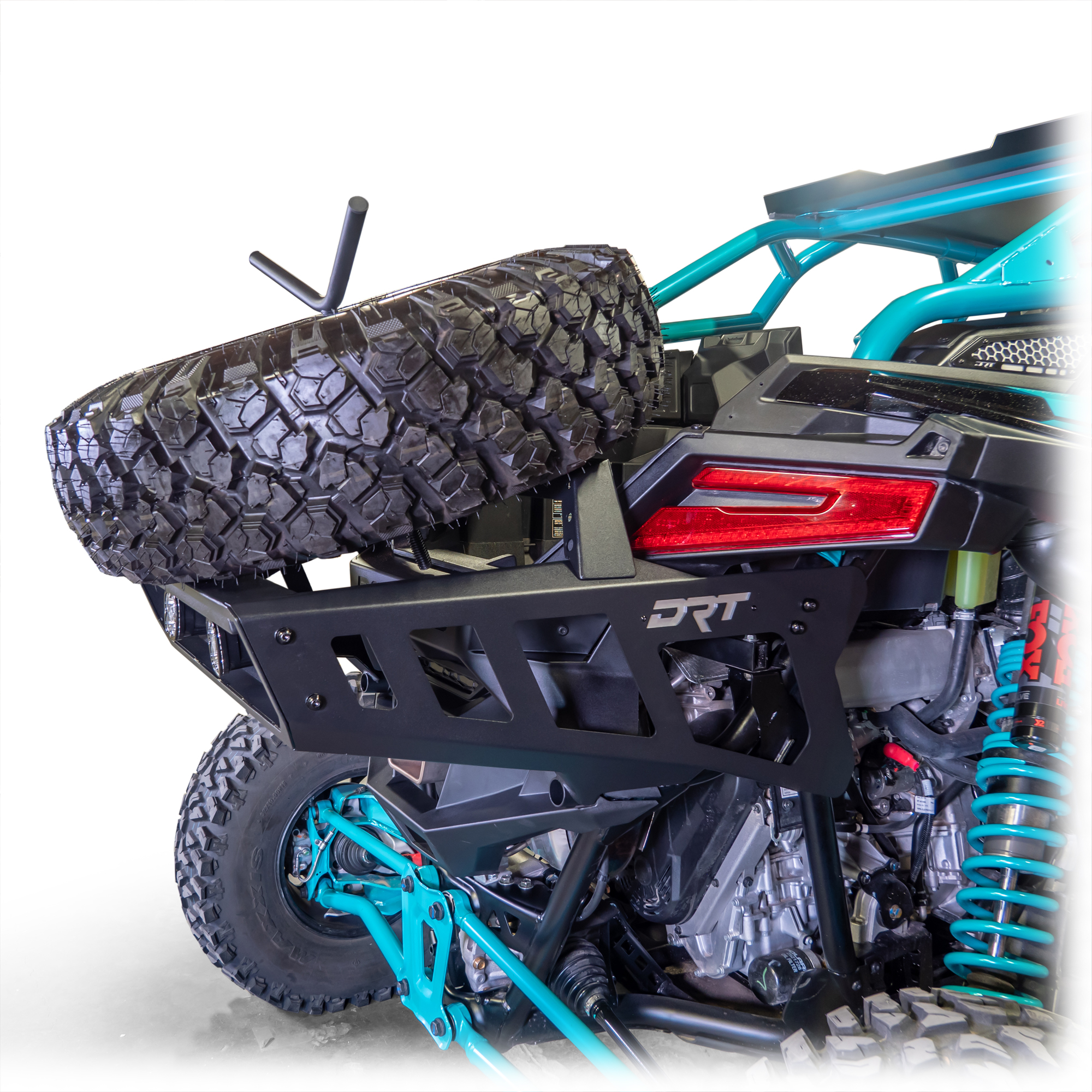 DRT Motorsports Polaris Pro R Desert Runner Fixed Tire Carrier - Image 3