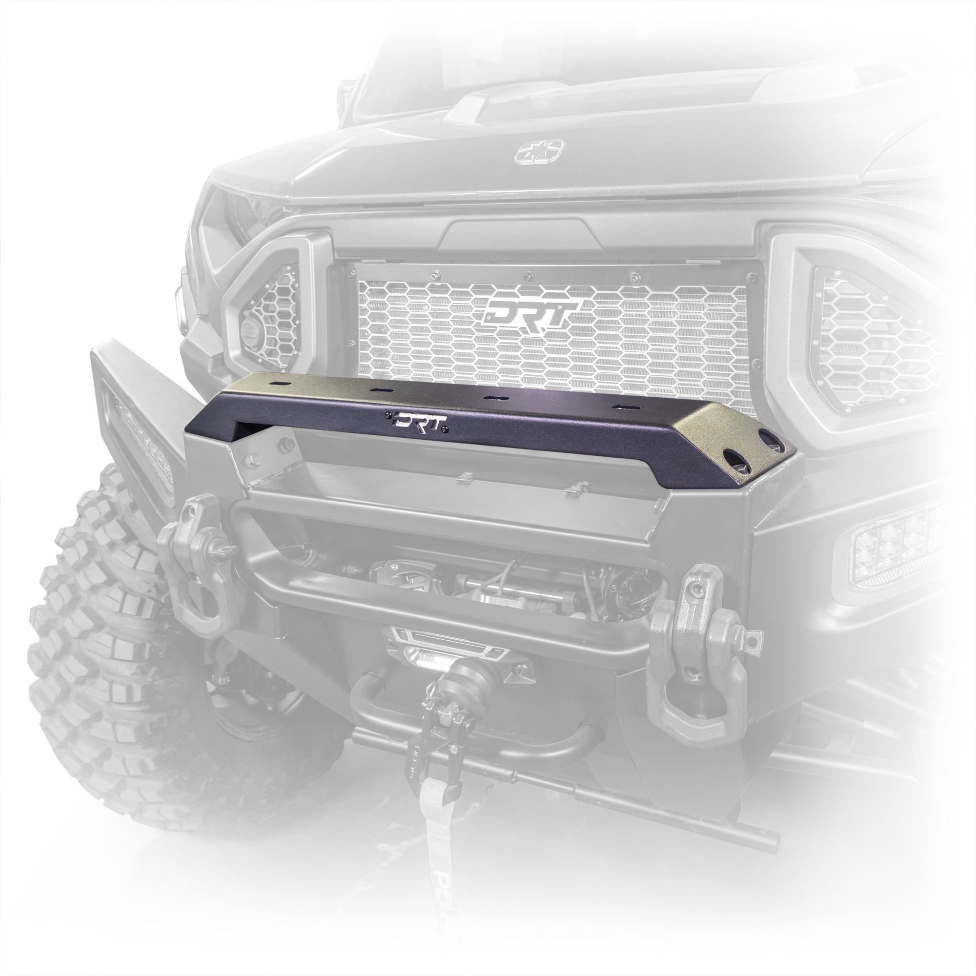 DRT Motorsports Polaris Ranger XD 1500 2024+ Front Bumper Light Bracket Kit