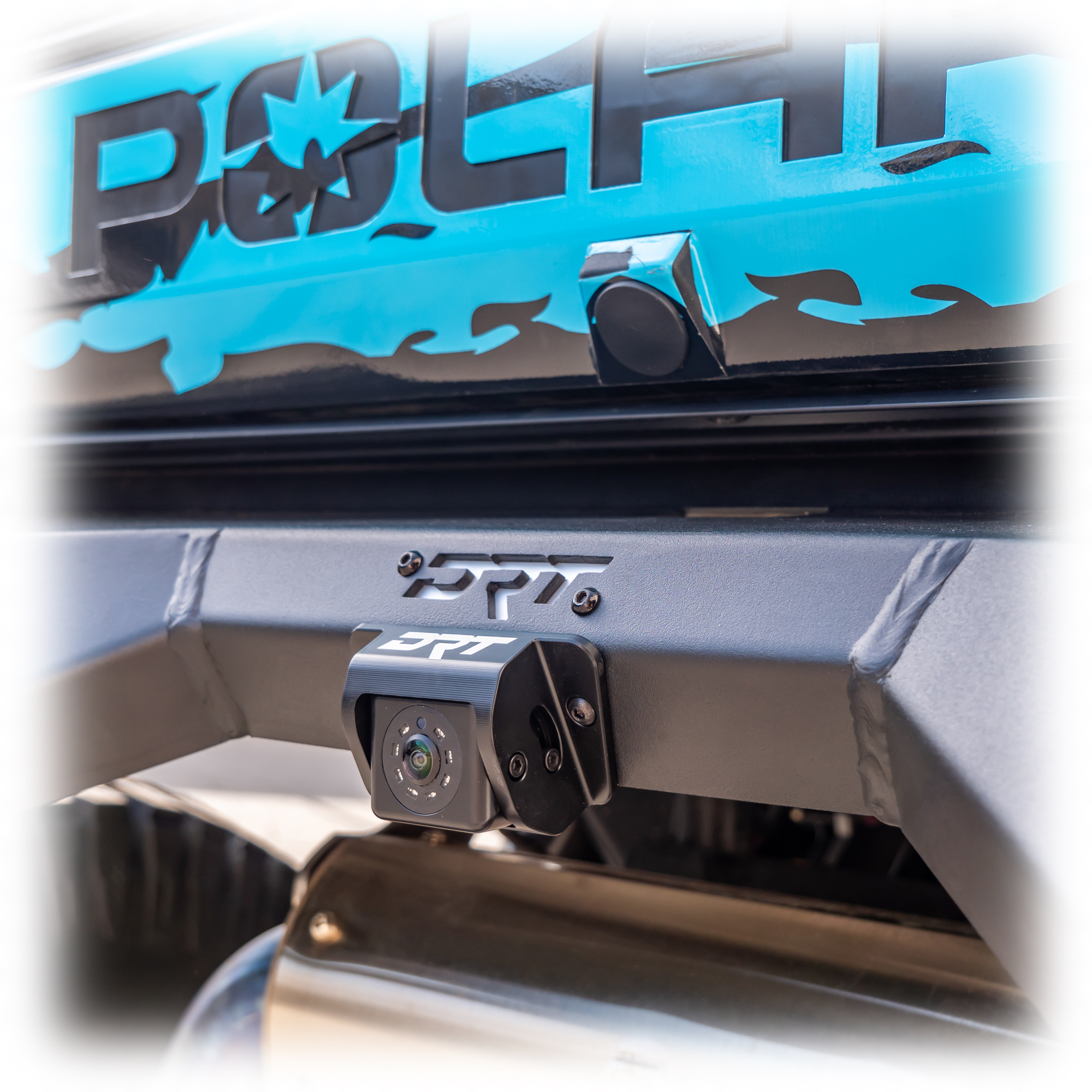 DRT Motorsports Polaris 2024+ XPEDITION Adjustable Rear Camera Relocation Kit - Image 2