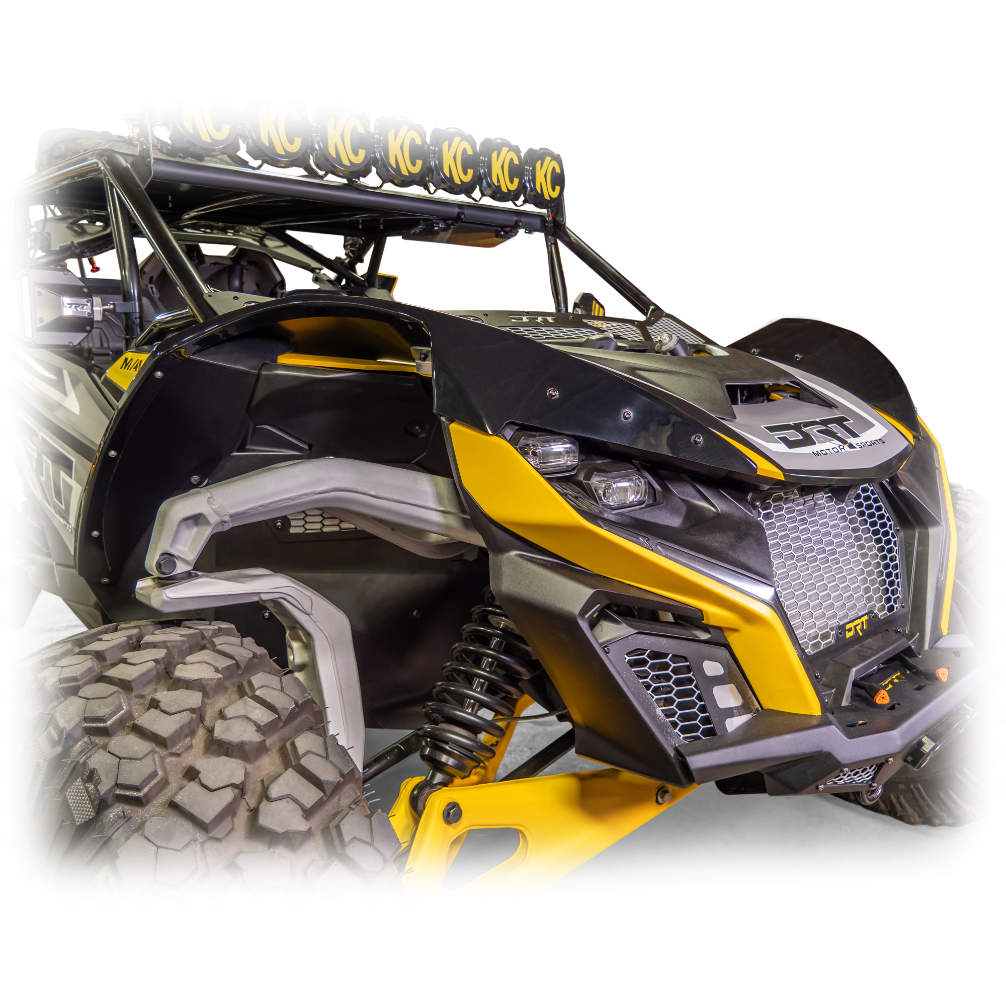 DRT Motorsports Can Am Maverick R Front Fender Kit - Image 2