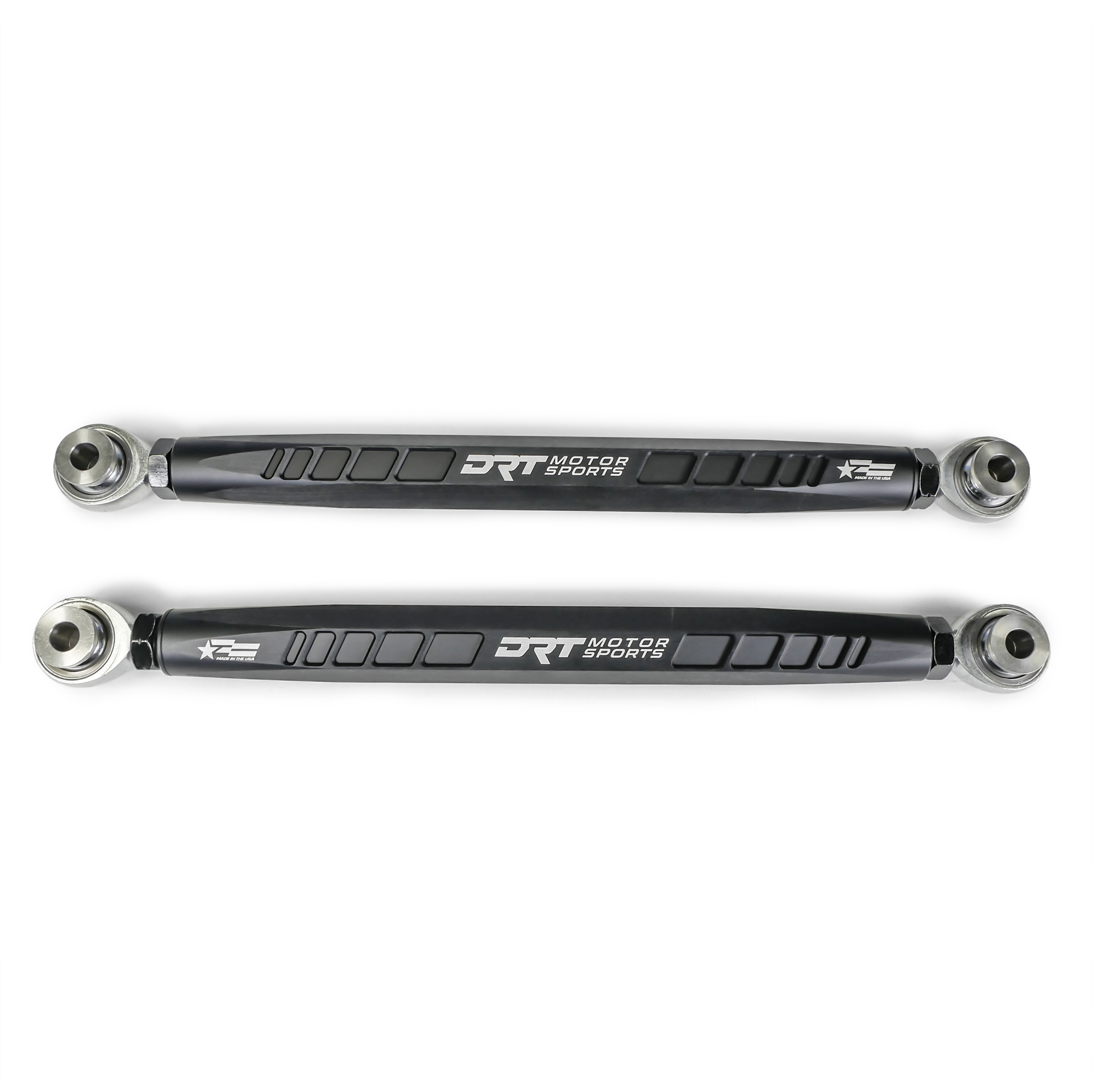 DRT Motorsports Can Am Maverick R Hex Rear Sway Bar Link Set, Black - Image 3