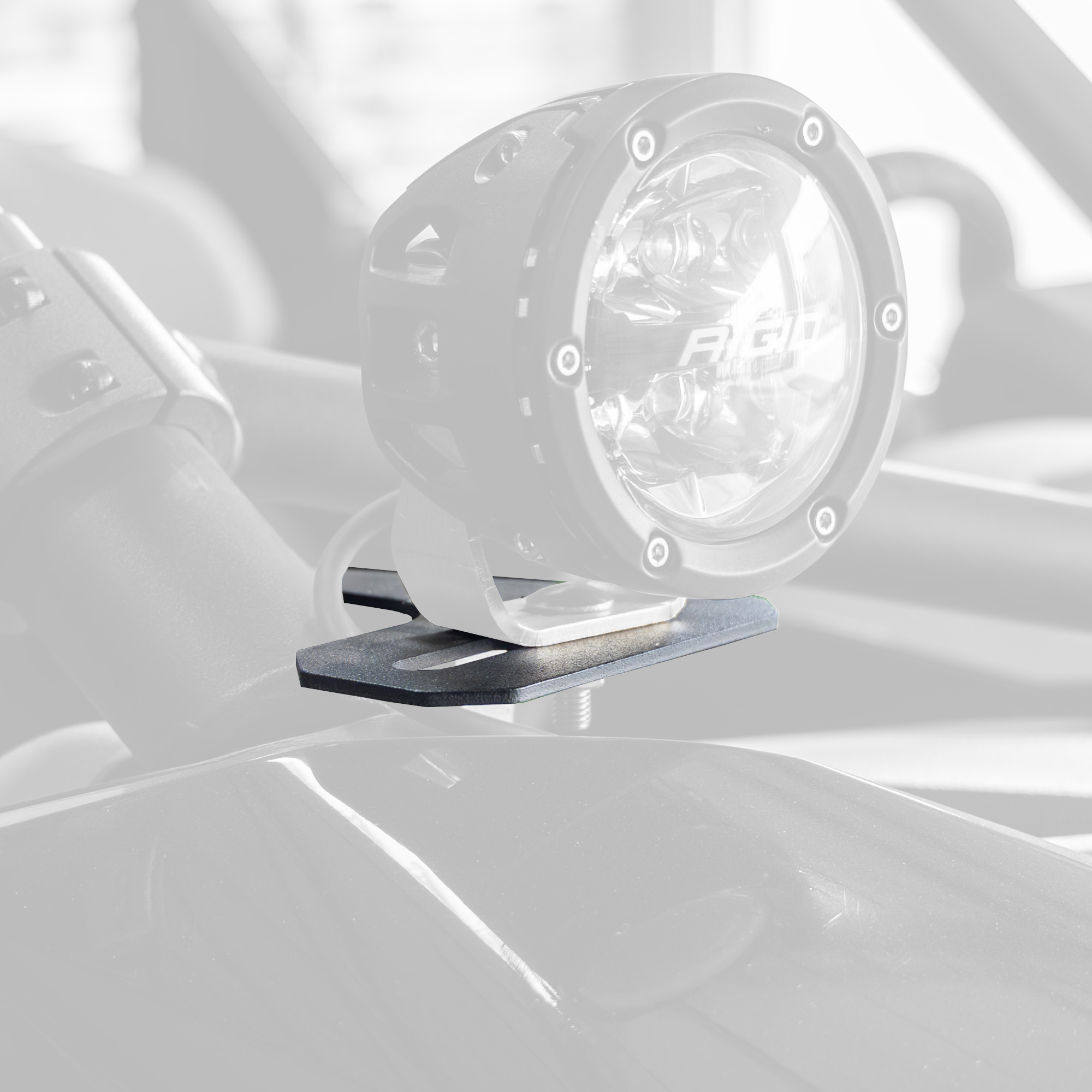 DRT Motorsports Kawasaki Teryx KRX / H2 A-Pillar Light Bracket Kit - Image 3