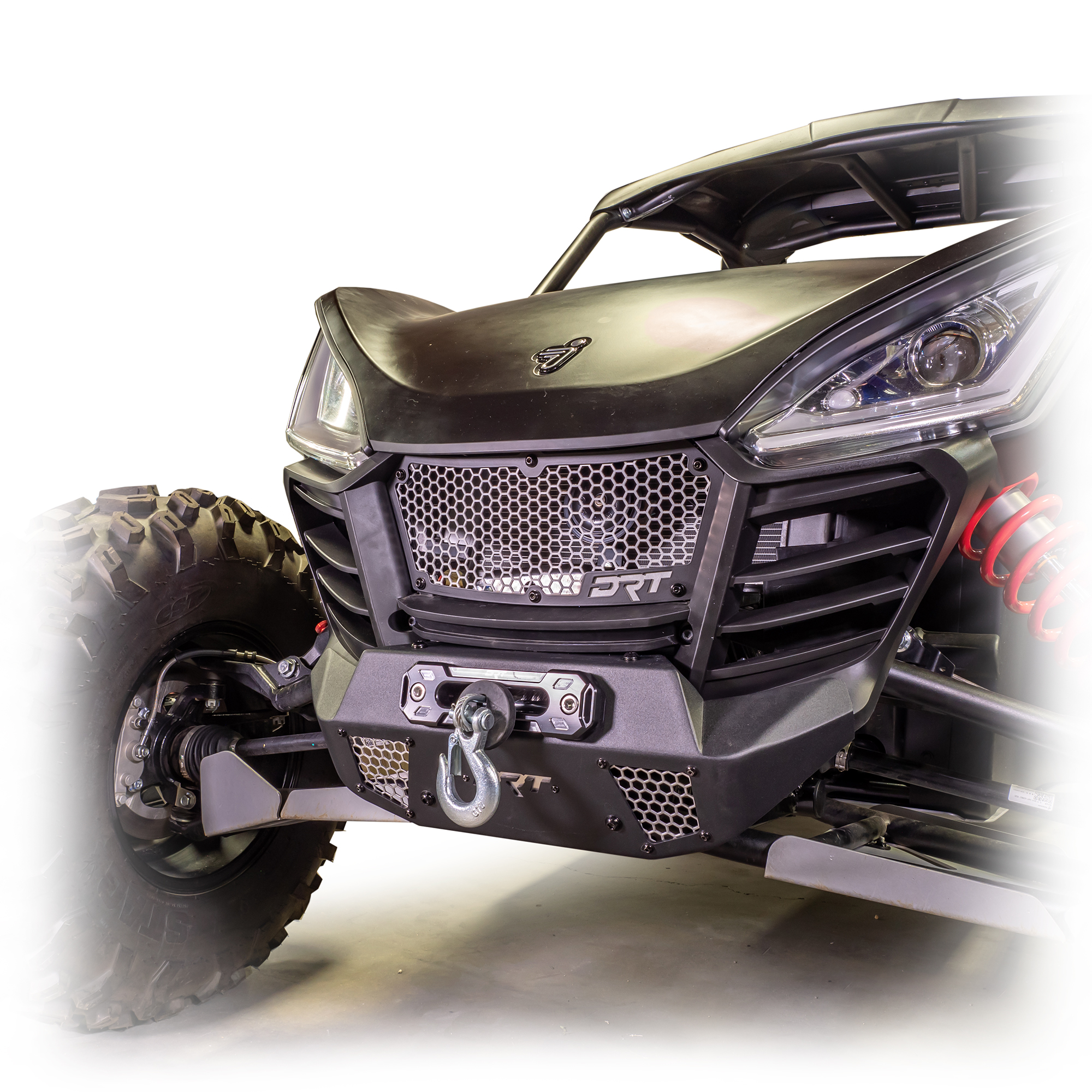 DRT Motorsports Segway Villain SX10/W Aluminum Front Grill - Image 2