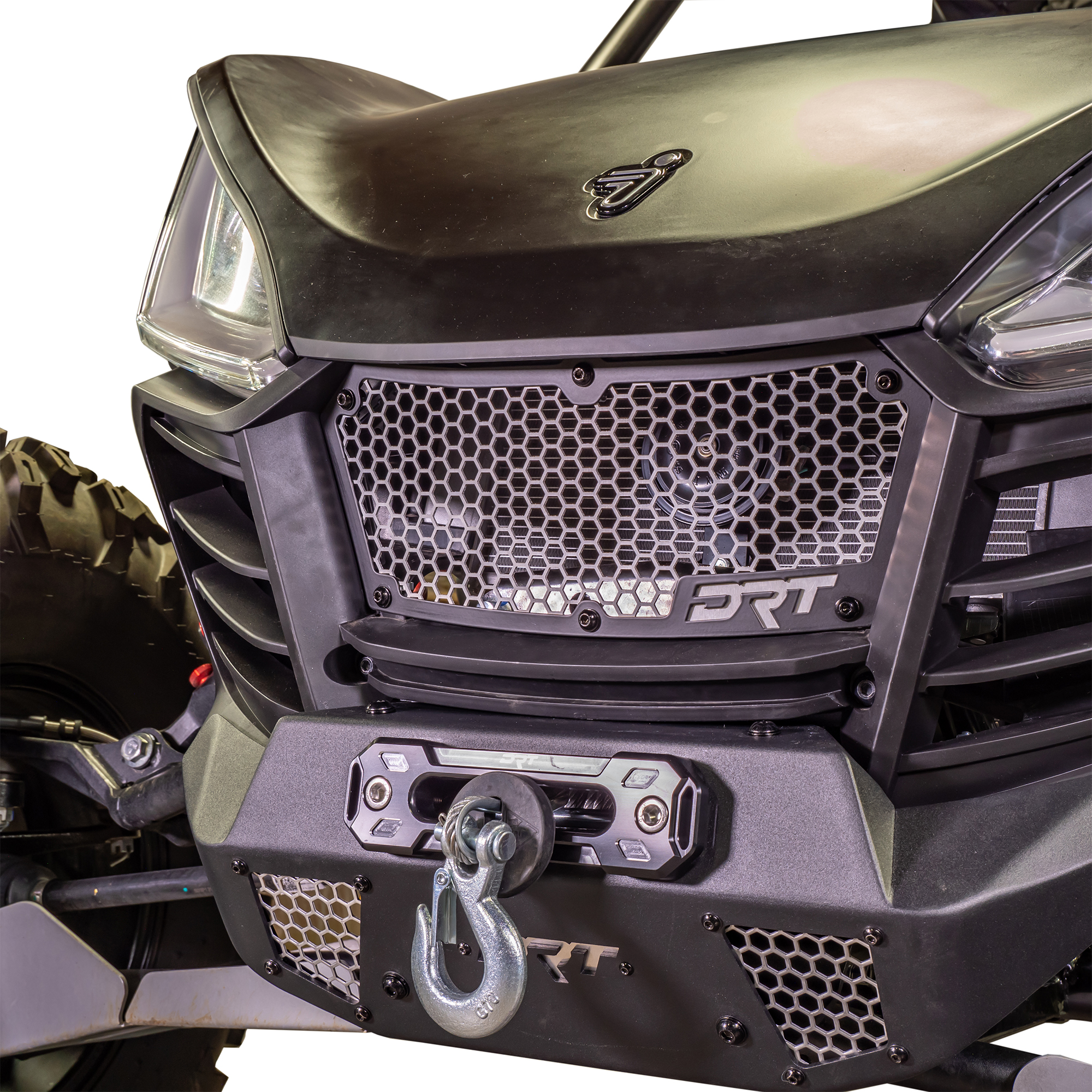 DRT Motorsports Segway Villain SX10/W Aluminum Front Grill - Image 4