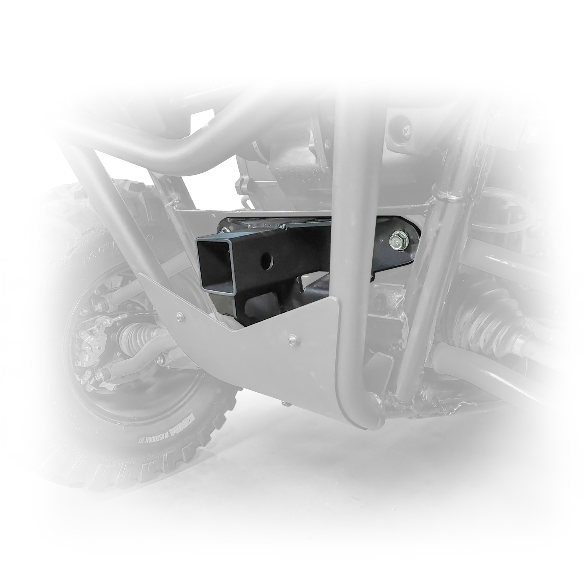 DRT Motorsports Kawasaki Teryx KRX/4 1000 2.0" Hitch Receiver - Image 2