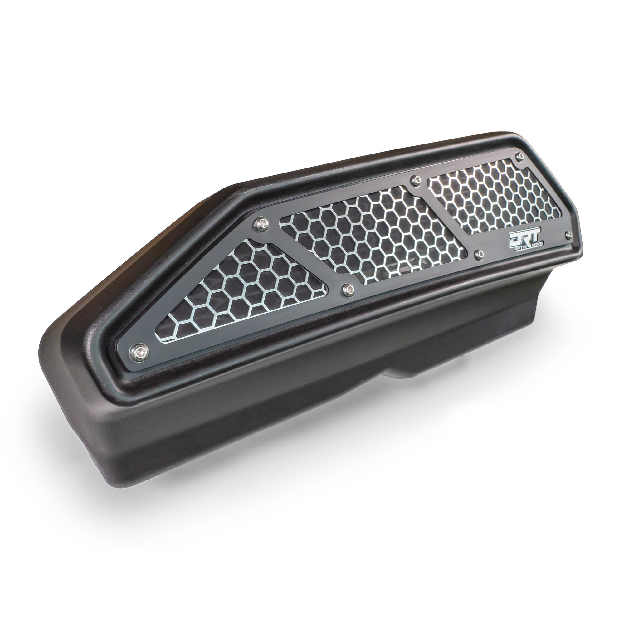 DRT Motorsports Kawasaki Teryx KRX/4 1000 Air Intake Vent Cover Set (Black/Raw) - Image 3