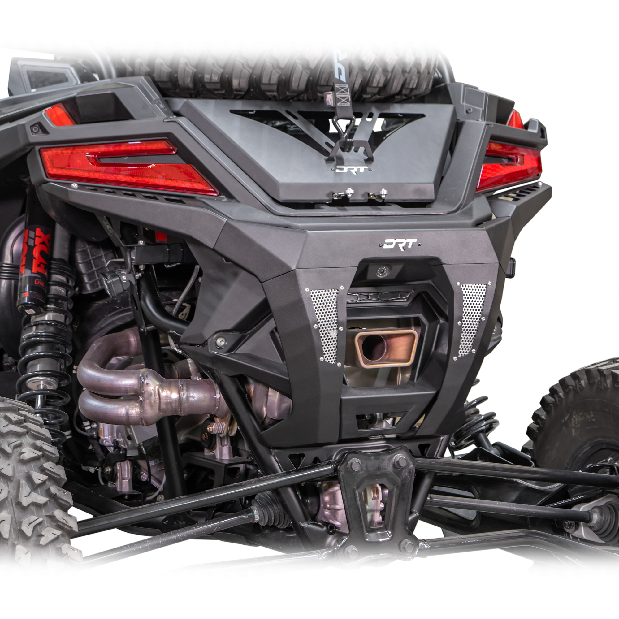 DRT Motorsports Polaris Pro R 2022+ Rear Bumper - Black - Image 5