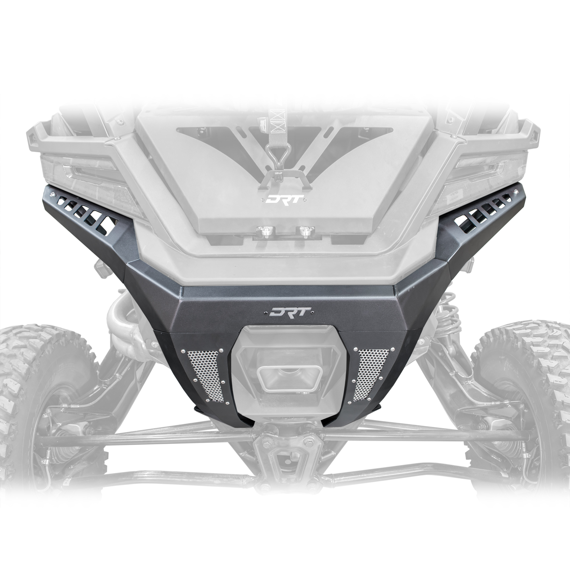 DRT Motorsports Polaris Pro R 2022+ Rear Bumper - Black