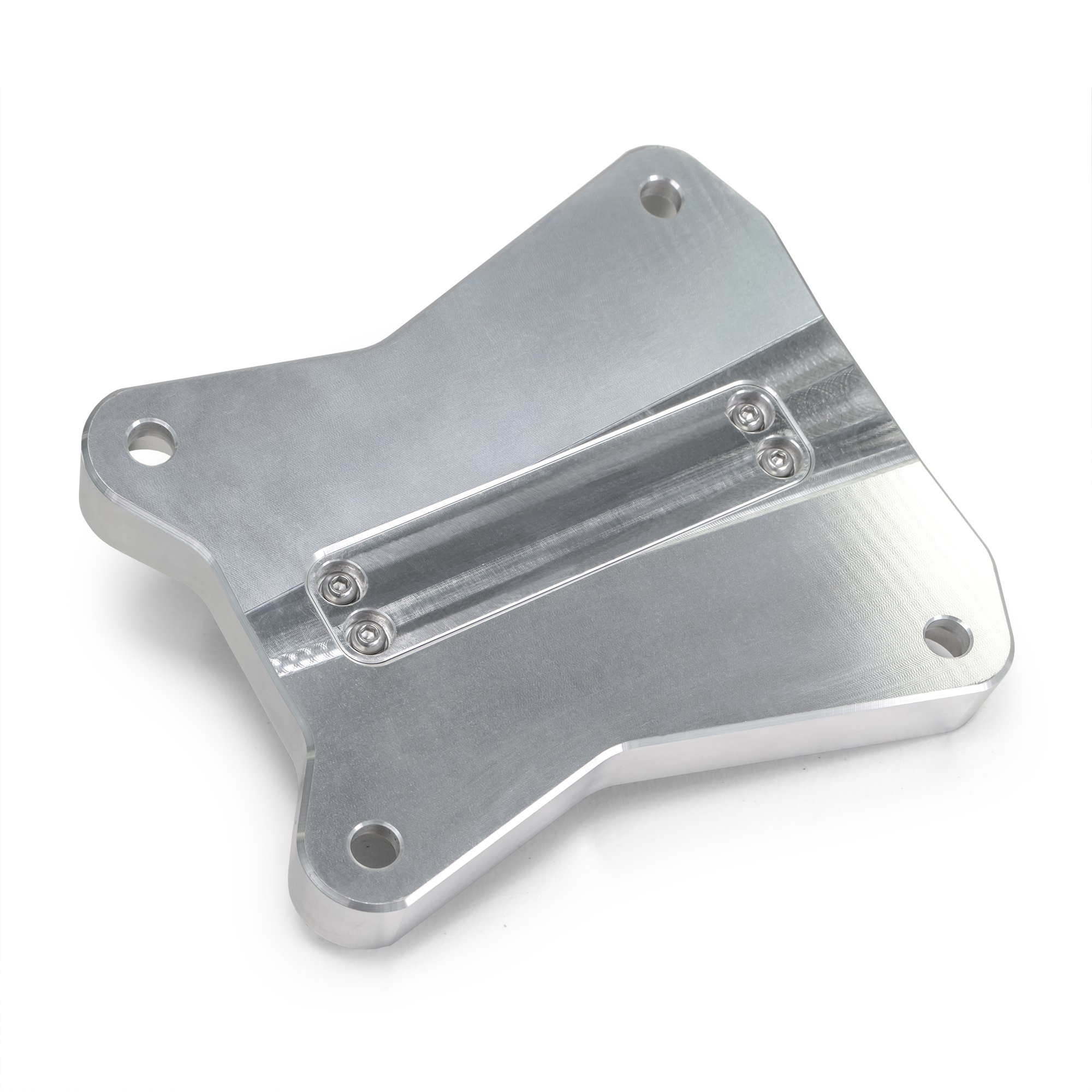 DRT RZR Pro XP 2020+ Billet Aluminum Radius Rod Plate - Raw - Image 2
