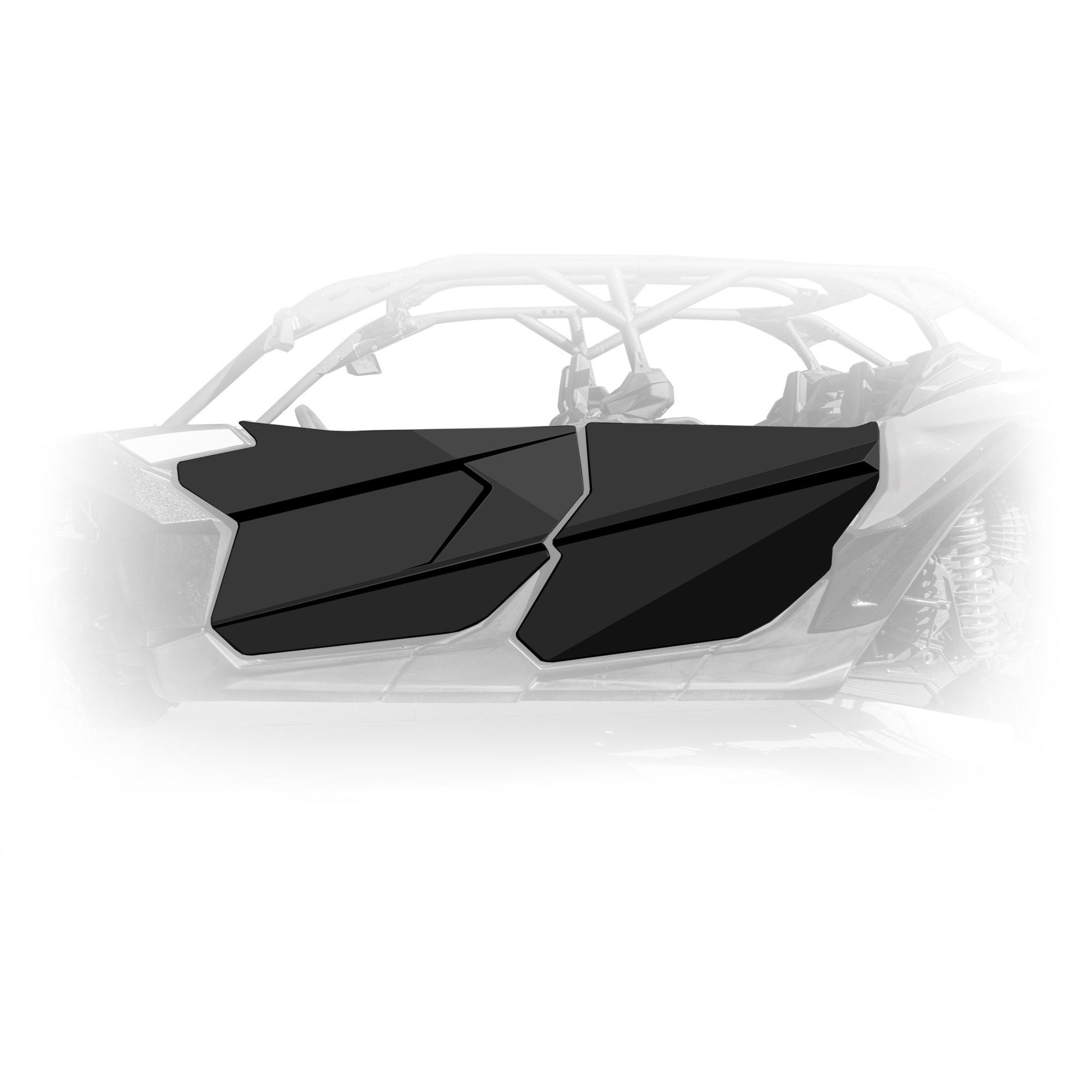 DRT Can Am X3 2017+ Rear Door Kit ABS (Max Rear Kit) - Image 2