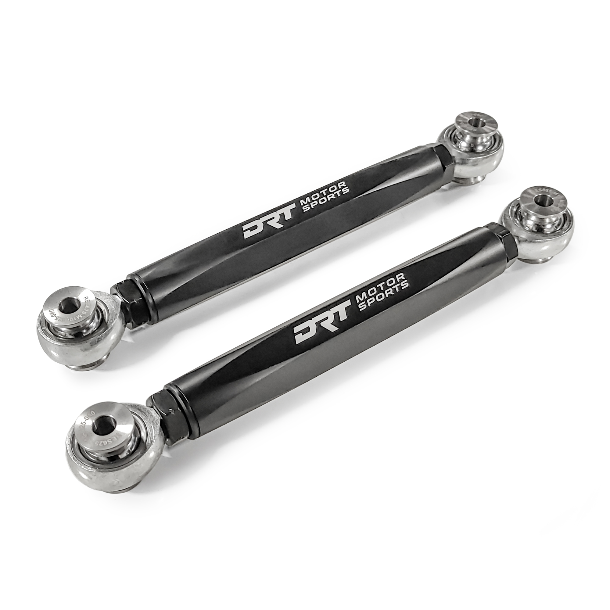 DRT Motorsports Polaris Pro XP Billet Aluminum Hex Bar Adjustable Sway Bar Link Kit, Rear (M10)