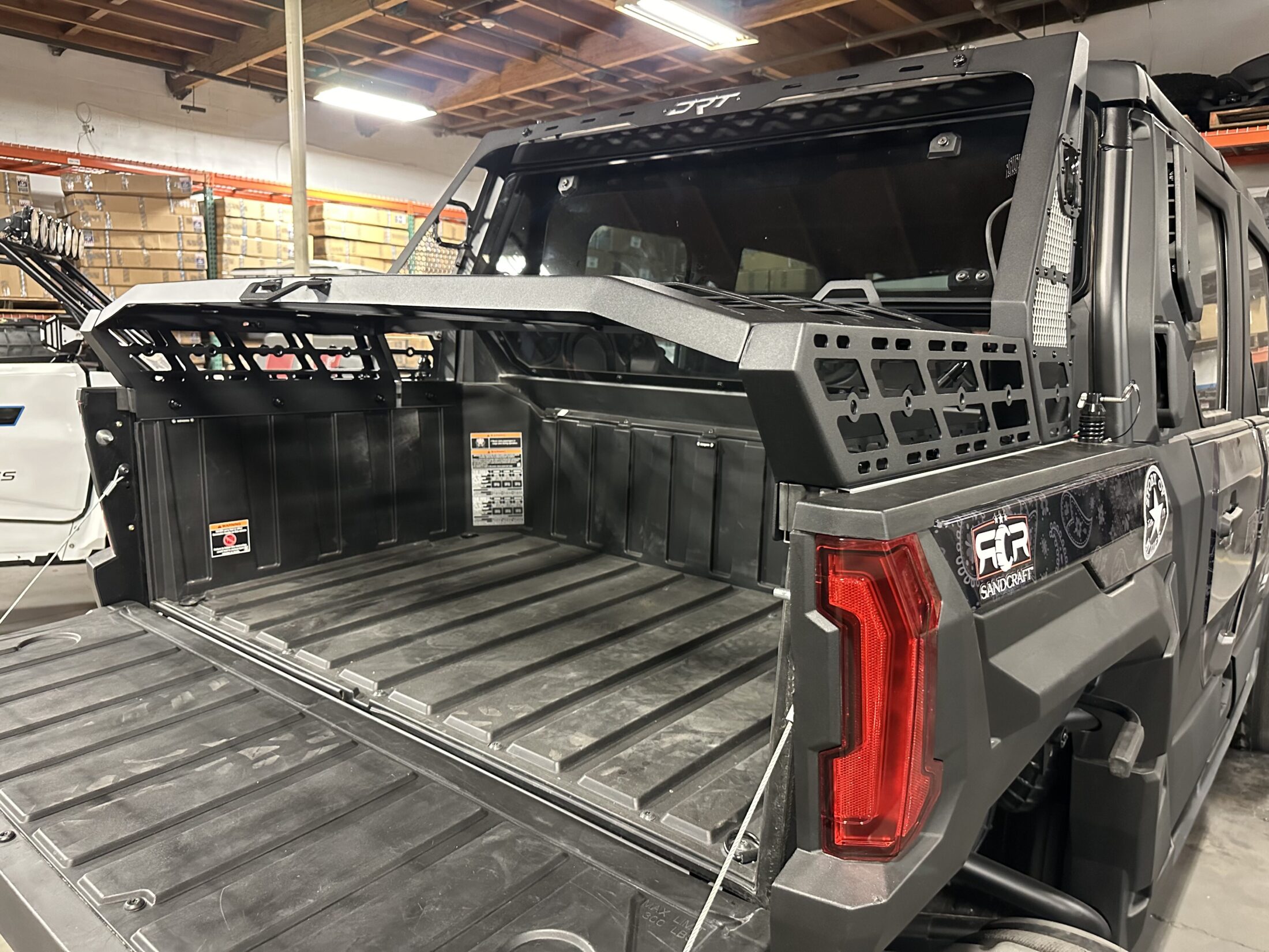 DRT Motorsports Polaris XPEDITION Tire Carrier - Image 3