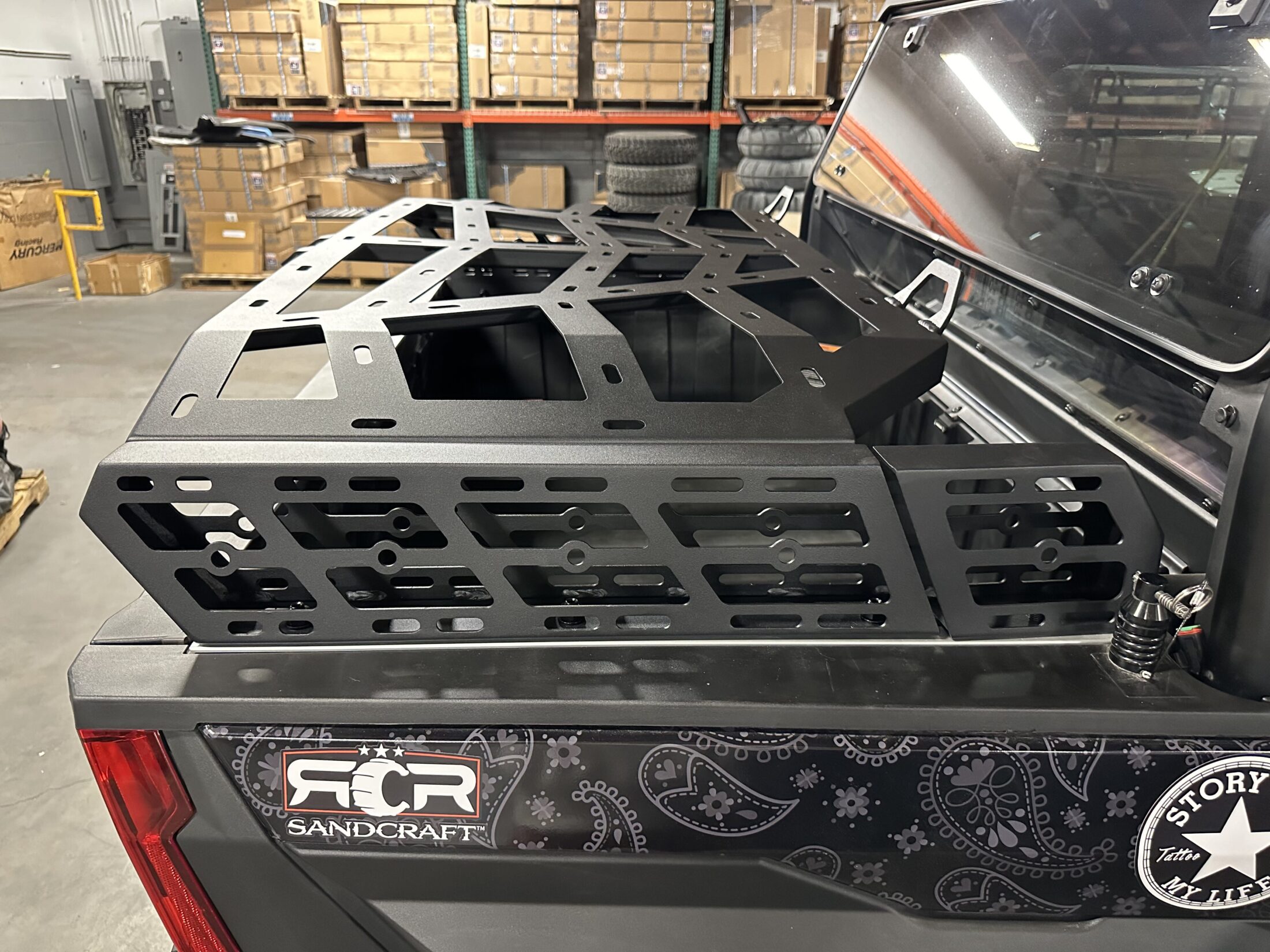 DRT Motorsports Polaris XPEDITION Tire Carrier