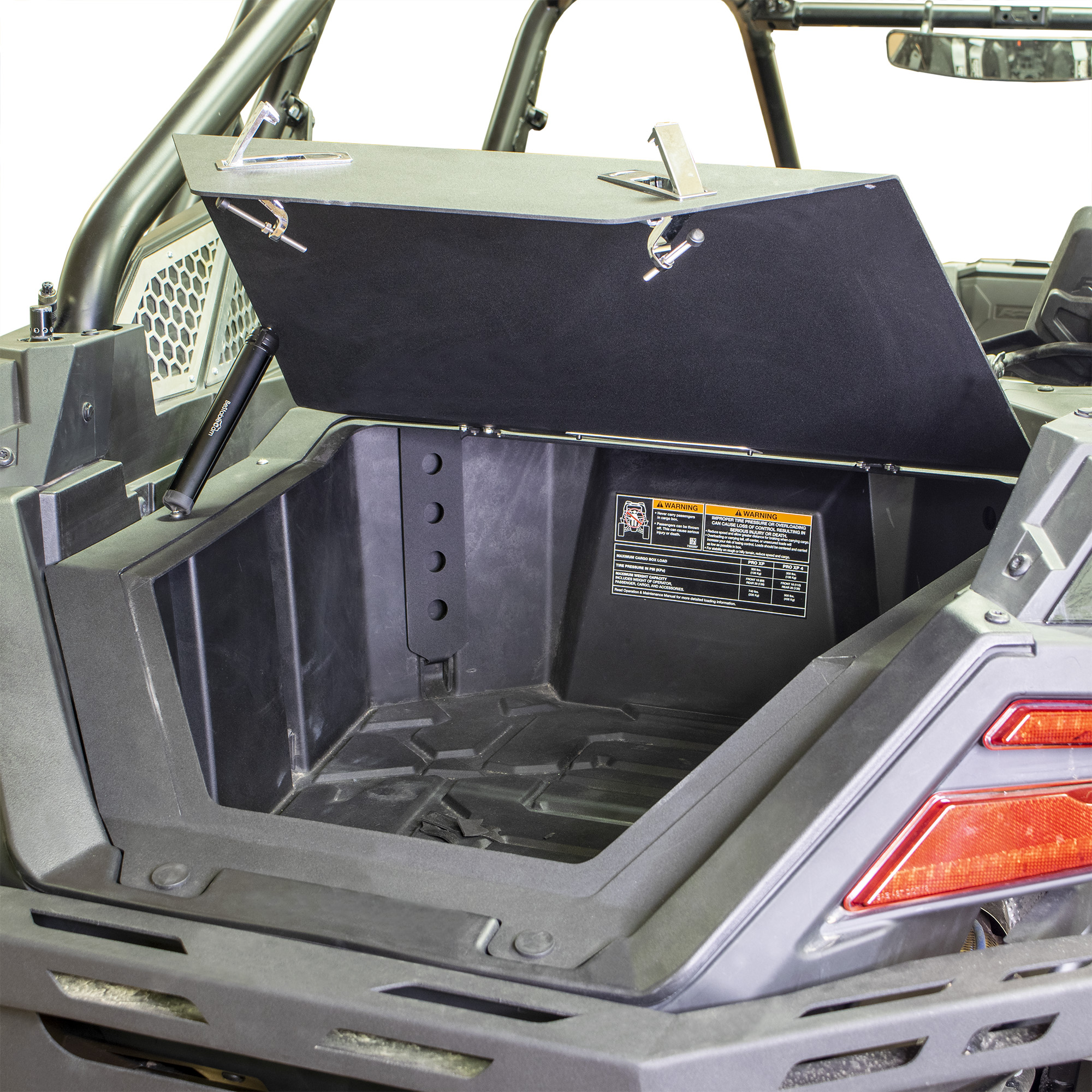DRT RZR Pro XP / Turbo R 2020+ Aluminum Storage/Trunk Enclosure - Image 3